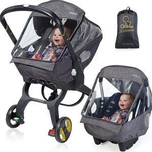NWT Universal Car Seat Rain Cover,Weather Shield for Infant Car Seat